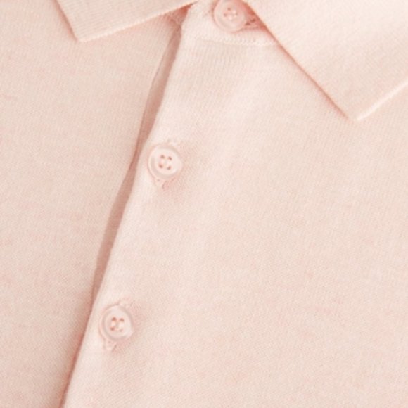 Silk Knit Polo Shirt by Mango - Men - NEW W/ TAGS! - Picture 2 of 8